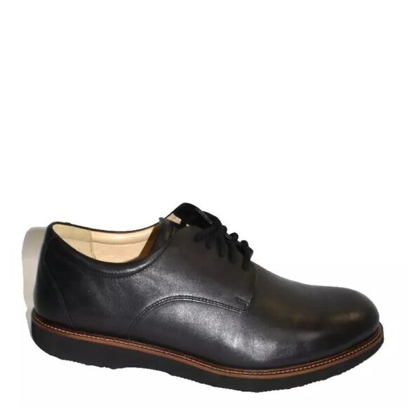 New! Samuel Hubbard Men\'s Founder M2100-048 Black Leather Size 12 US XW DD434 main image 7